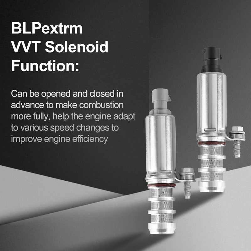 BLPextrm Variable Valve Timing VVT Solenoid Fits for Chevy Equinox Malibu Cobalt HHR, for GMC Terrain, for Buick LaCrosse 2.0L 2.2L 2.4L - Camshaft Position Actuator Solenoid Replace 12655421 12655420 - Image 3